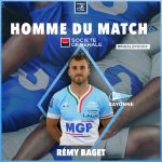 Rémy BAGET - Homme du match - Finale PRO D2 - 2022