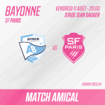 Aviron Bayonnais - Stade Français - 11 Août 2023