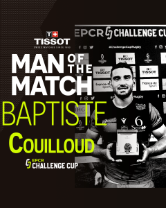 Baptiste Couilloud - Élu Homme du Match Baptiste Couilloud - Élu Homme du Match